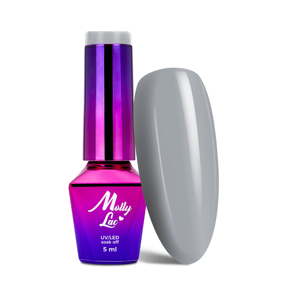 Lakier hybrydowy LED/UV Gel Polish MollyLac Yoga Nr 87 Virabhadrasana II 5 ml