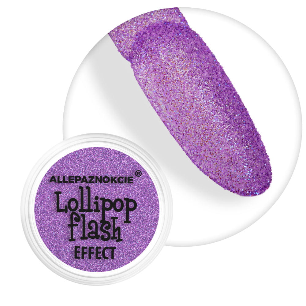 Pyłek do paznokci Lollipop Flash Allepaznokcie 3 ml Nr 10