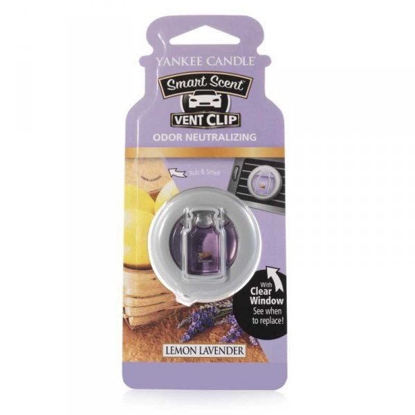 Zapach samochodowy Yankee Candle Car Vent Clip - Lemon Lavender