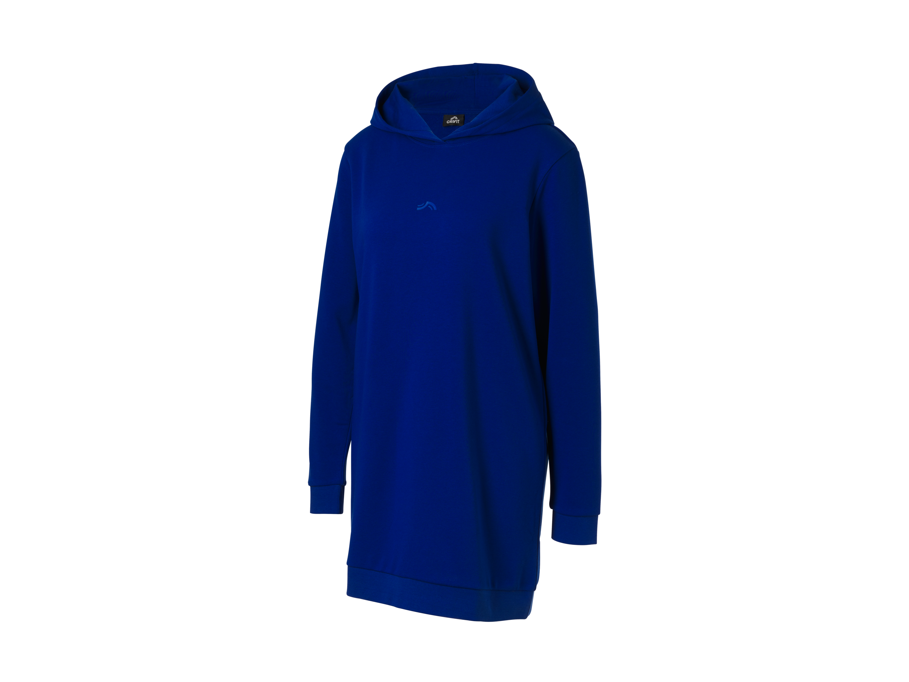 Crivit Bluza dresowa damska z kapturem Niebieski, XS 32/34