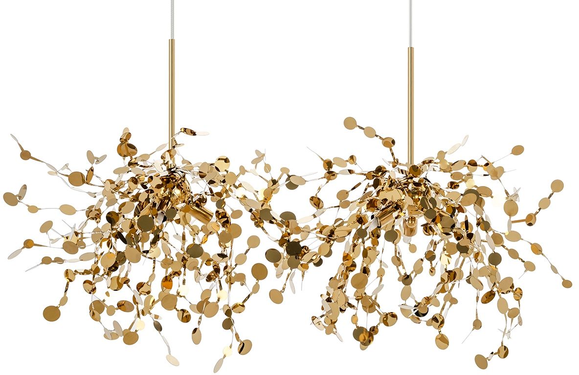 Darmowa Dostawa - Lampa wisząca 6x30 W złota King Home Monete JD86532GOLD