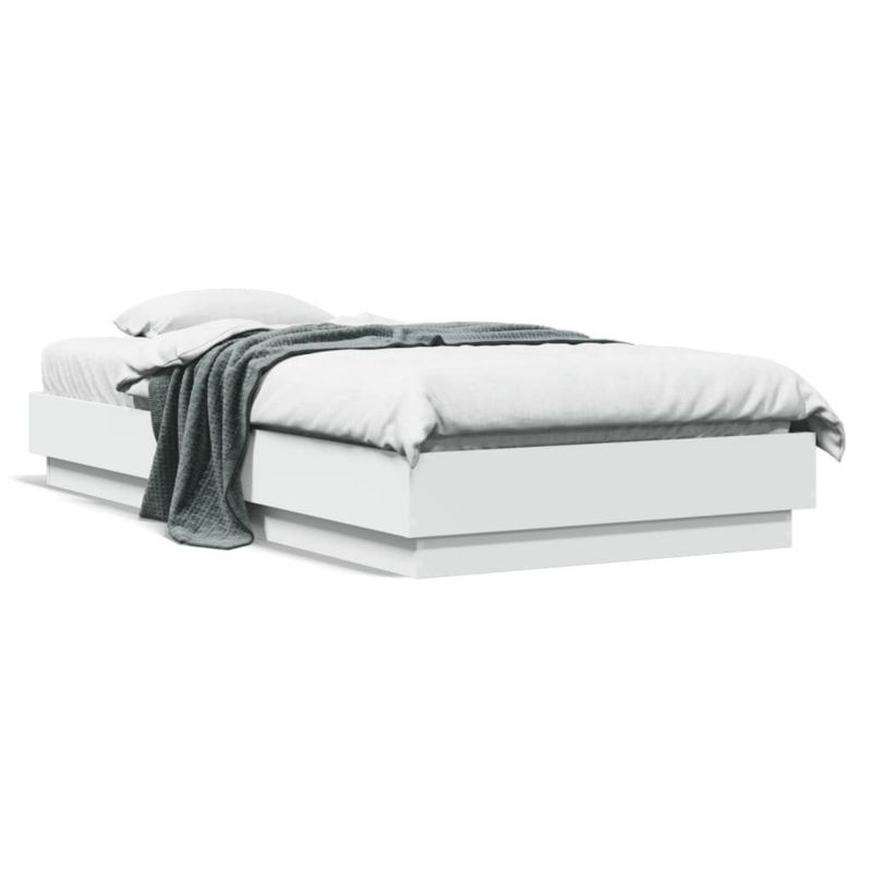 Łóżko drewniane WaszeMeble 75x190 cm biała WM-839546 1 szt.