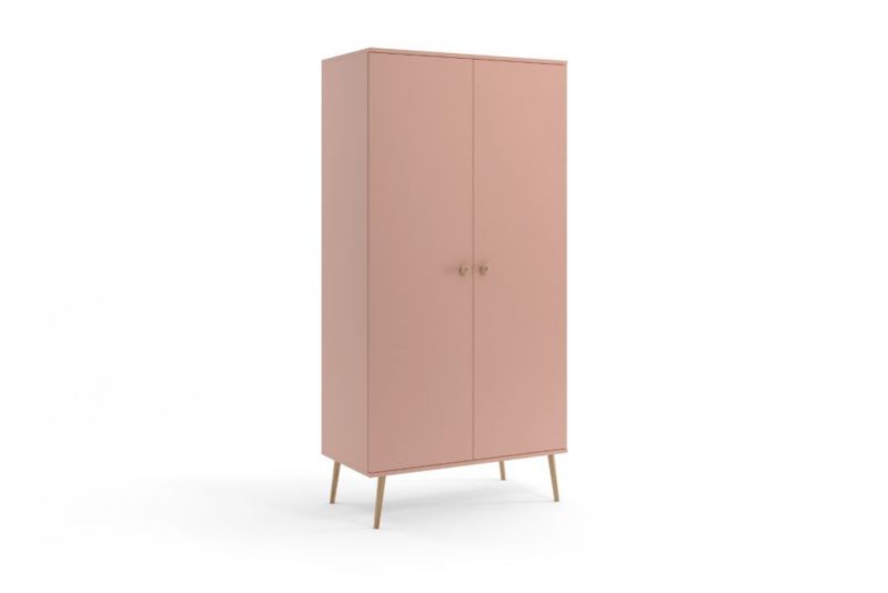 Szafa Melimeble LEBEL z drążkiem 100cm różowa 1 szt.