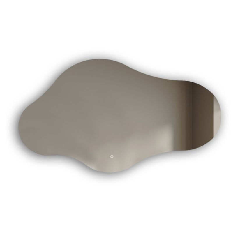 Lustro łazienkowe Artforma Asymetryczne 114x64cm LED z włącznikiem dotykowym Cool White 7000K (CHM221) 1szt.
