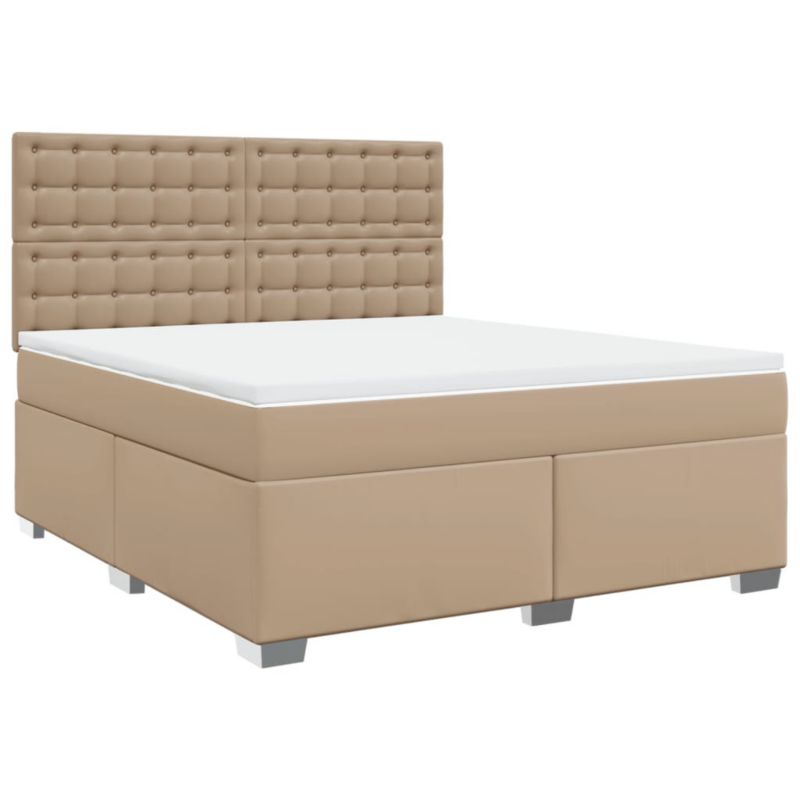 Łóżko kontynentalne WaszeMeble 180x200 cm Brązowe WM-3290735 1 szt.