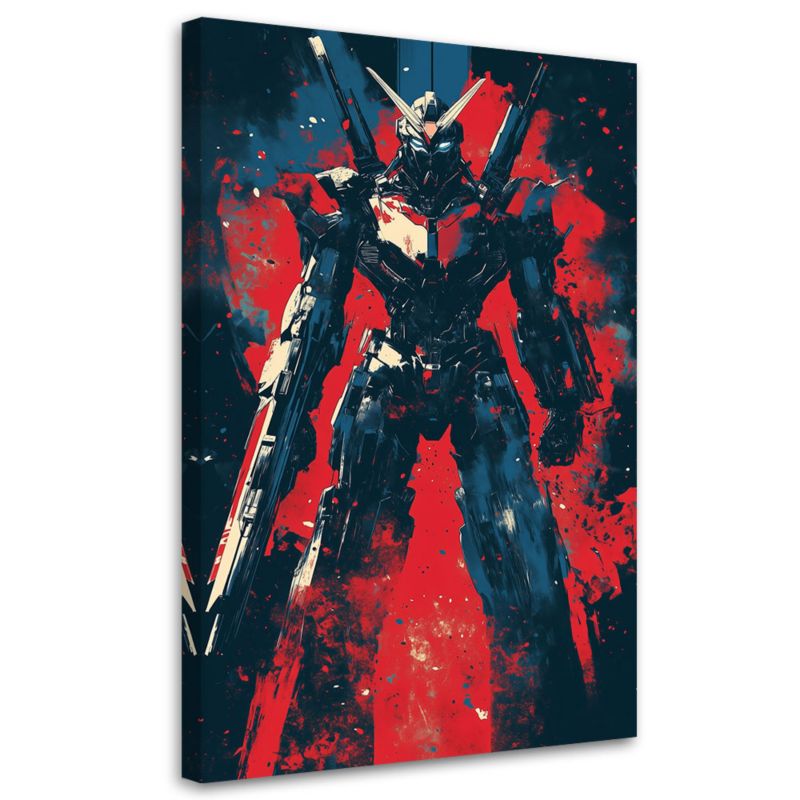 Obraz na płótnie Feeby Robot Mech Abstrakcja 60x90cm 1szt