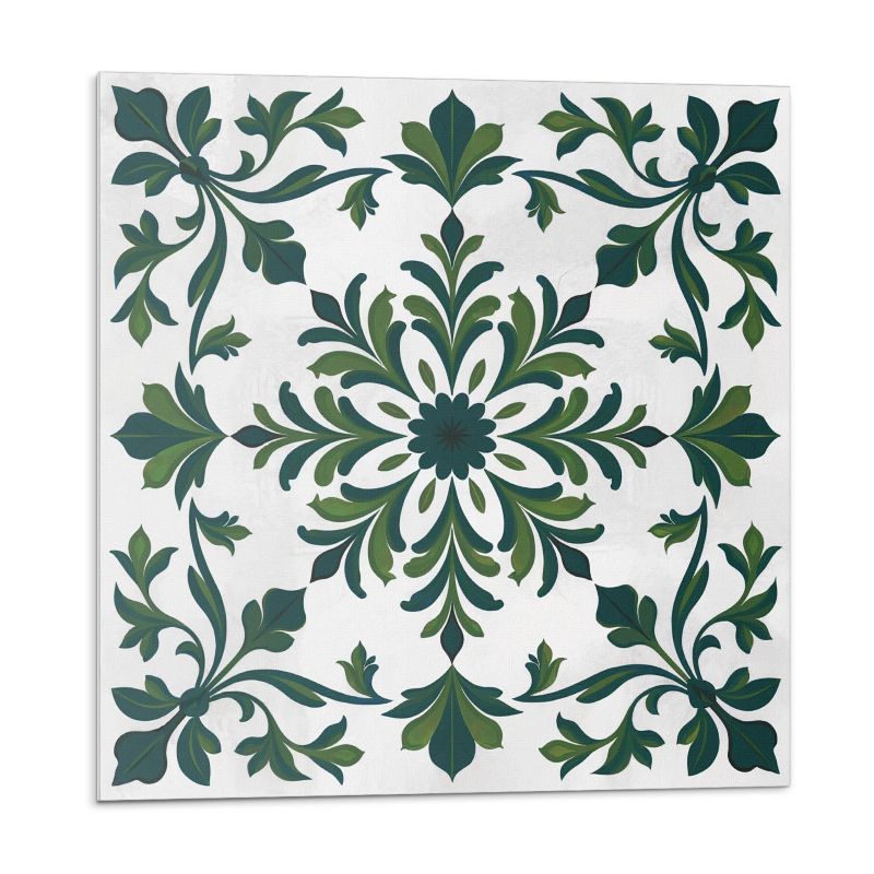 Kafelki samoprzylepne Wallfluent 50x50 cm Ornamenty z motywem roślinnym 4 szt.