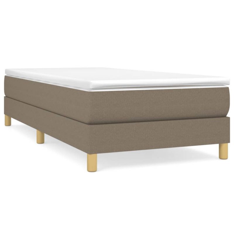 Łóżko tapicerowane WaszeMeble 90x190 cm Brązowe WM-3120578 1 szt.