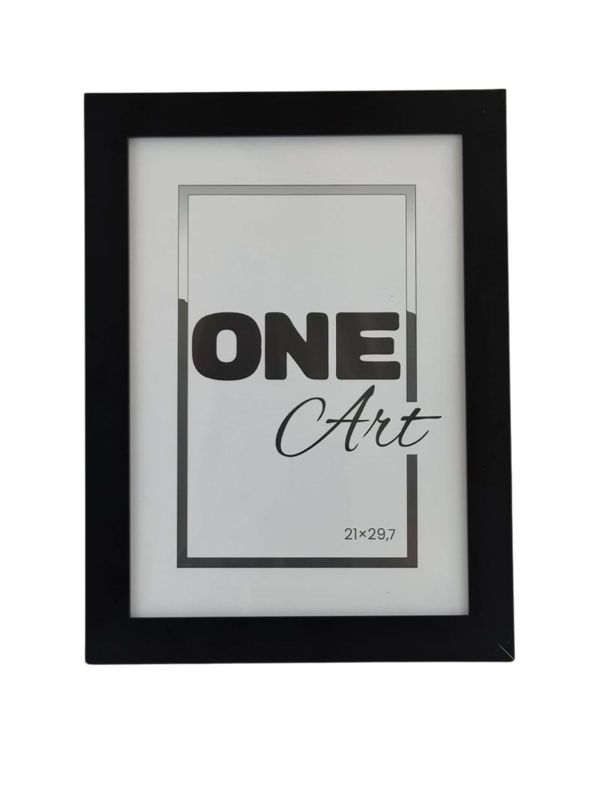 Ramka na zdjęcia uniwersalna One Art Minesota 30x40 cm czarna 1 szt