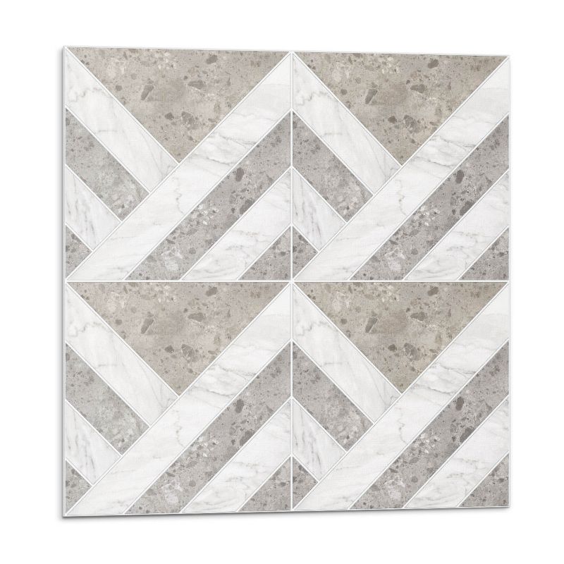 Kafelki samoprzylepne Wallfluent 50x50 cm Kafelkowy motyw geometryczny 4 szt.