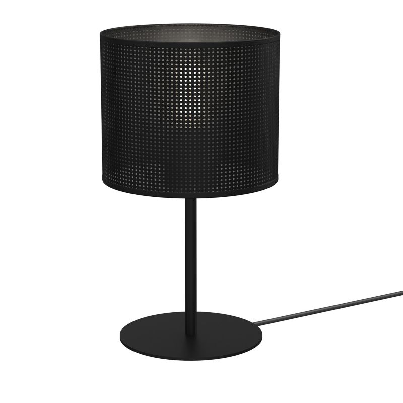 Lampa stołowa Luminex Loft Shade czarny mat 1 x E27 x 15W IP20 wym: 34 x 18 x 18 cm metal - 1 szt.