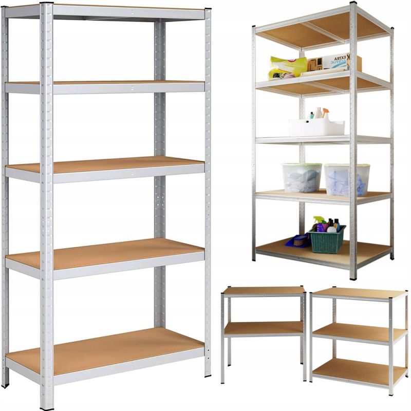 Regał magazynowy Chomik 220 x 90 x 40cm metalowy 5 półek 875kg 1 szt.