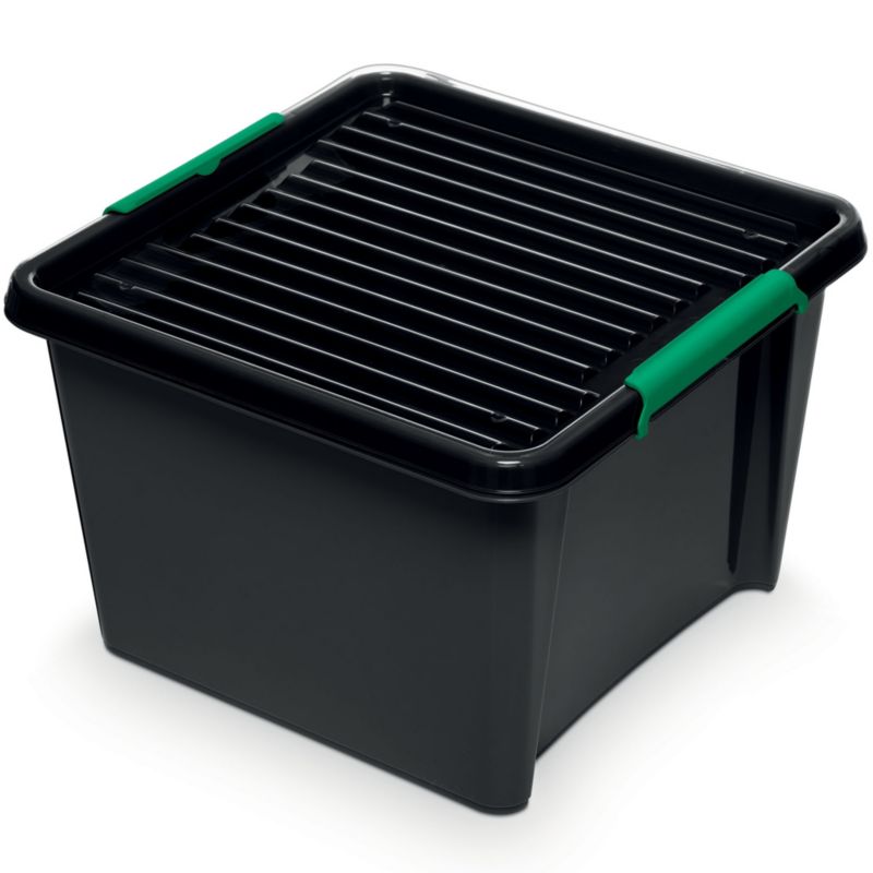 Pojemnik Plastikowy EDANTI z pokrywą, 25 L 1 szt.