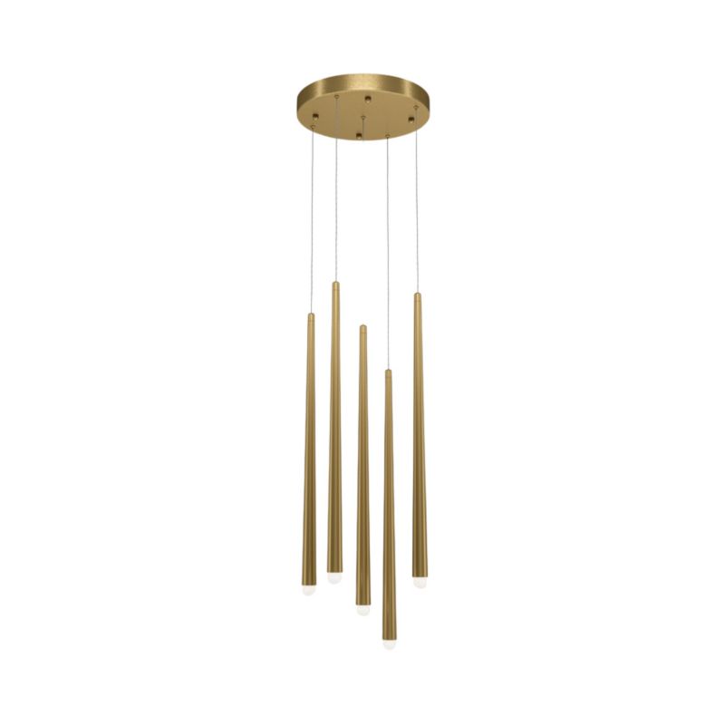 Lampa wisząca Maytoni Cascade mosiężny wym: 369,3 x 32 x 32 cm wbudowany LED 31W 1 szt.