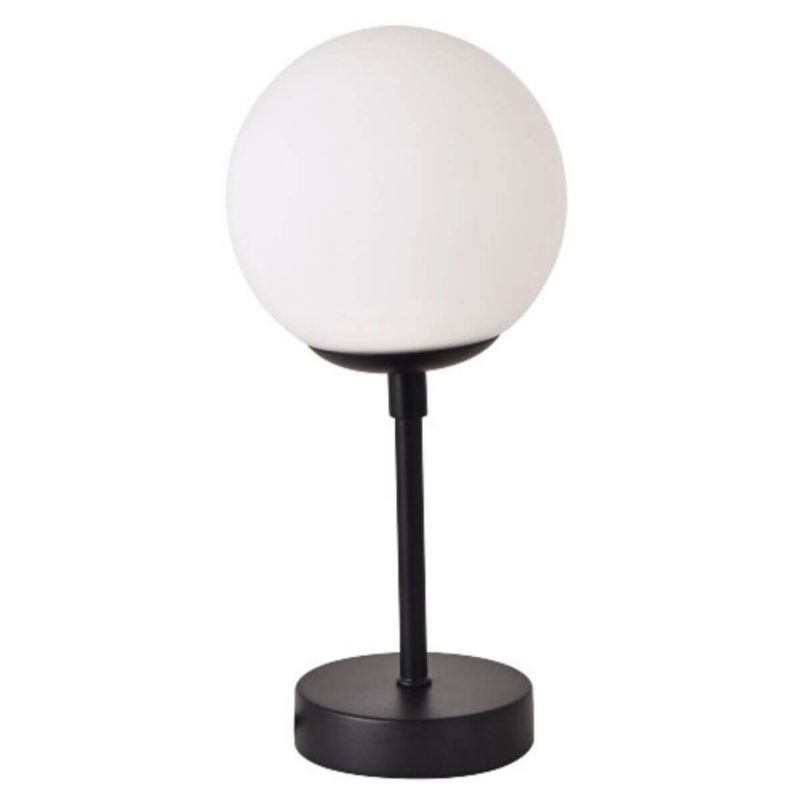 Lampa stołowa Light Prestige Dorado czarno-biała 1 x G9 x 40W IP20 wym: 30 x 14 x 14 cm metal - 1 szt.