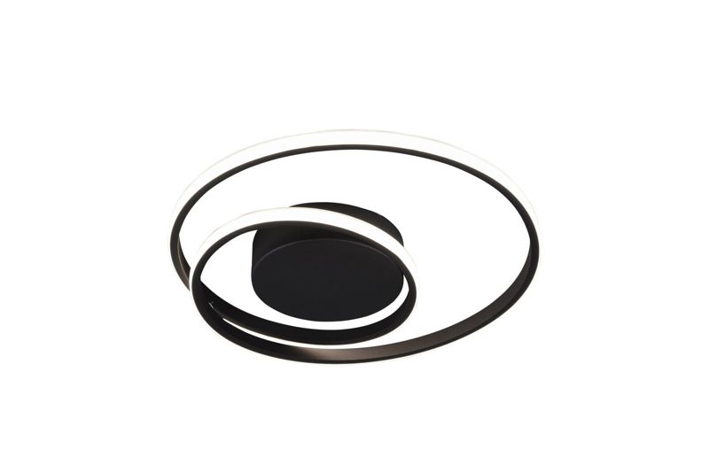 Lampa sufitowa wisząca RL Zibal 2137 czarno-biała nowoczesna wbudowany LED 22W 1 szt.
