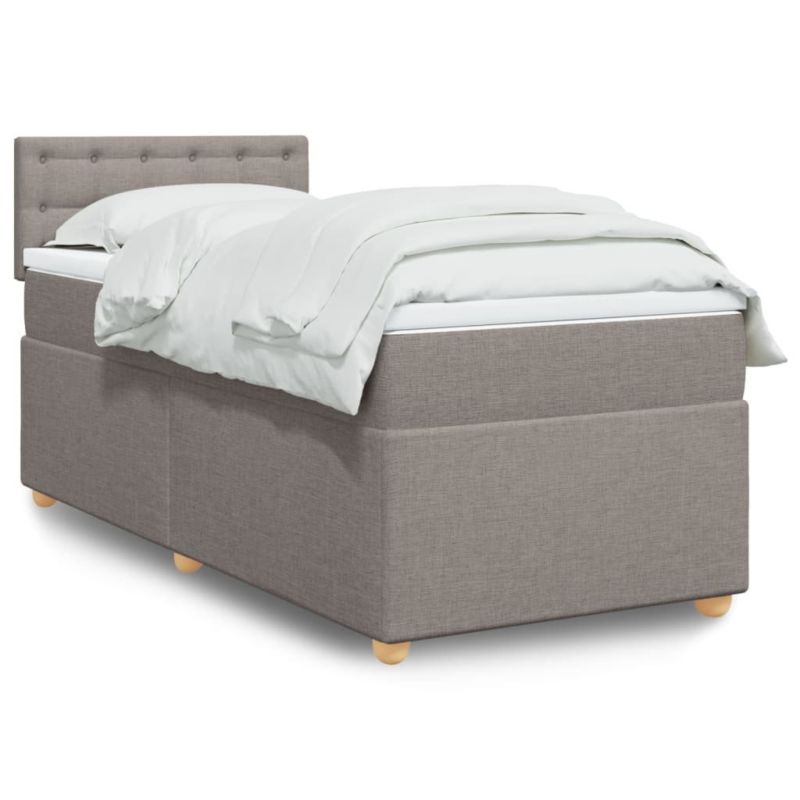 Łóżko kontynentalne WaszeMeble 80x200 cm Brązowe WM-3286525 1 szt.