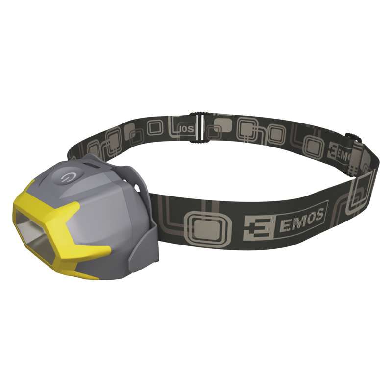 Latarka czołowa LED COB 3W, 125 lm, 20m 3x AAA P3532 EMOS 1 szt.