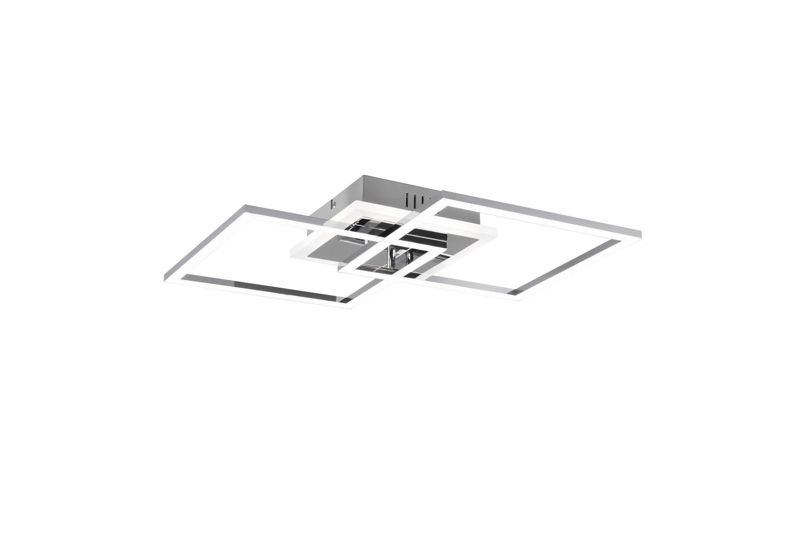 Lampa sufitowa wisząca RL Venida 1931 srebrno-biała nowoczesna wbudowany LED 25W 1 szt.