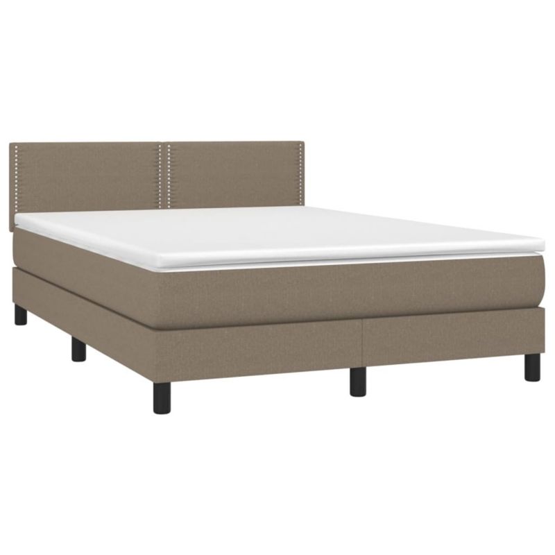 Łóżko kontynentalne WaszeMeble 140x190 Brązowe WM-3133073 1 szt.