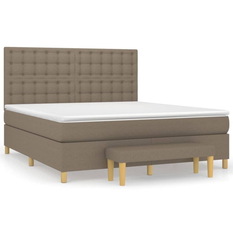 Łóżko kontynentalne WaszeMeble 160x200 Brązowe WM-3137489 1 szt.