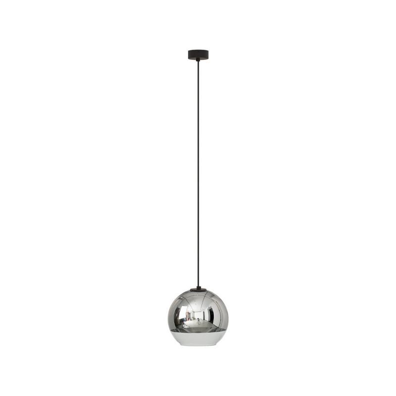 Lampa sufitowa Nowodvorski Lighting Globe czarna-chromowana wym: 145 x 20 x 20 cm 1xE27 x 60W 1 szt.