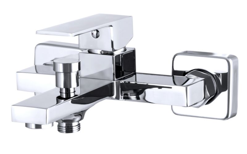 Bateria Wannowa Kwadratowa Granitan Ister Chrom 1szt.