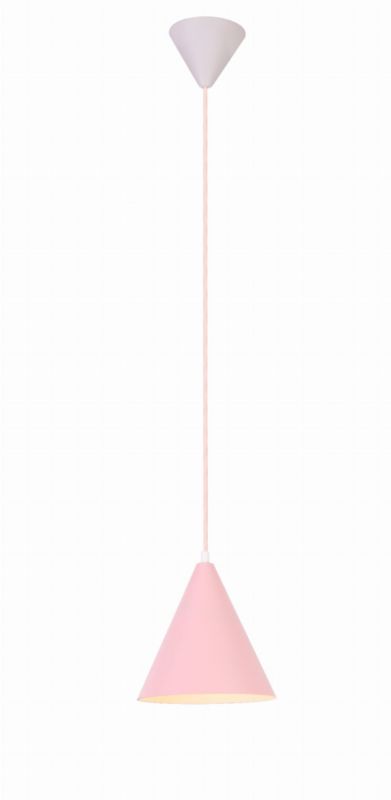 Lampa sufitowa wisząca Candellux Voss różowa wym: 110 x 20 x 20 cm 1xE27 x 40W 1 szt.