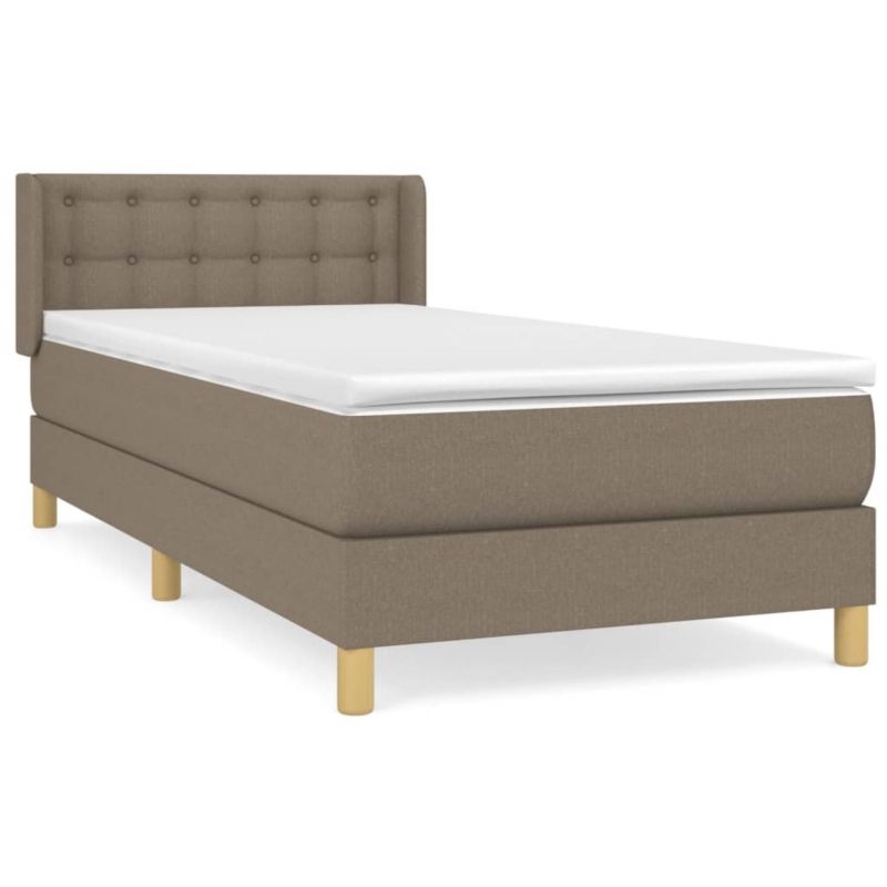 Łóżko kontynentalne WaszeMeble 90x190 Brązowe WM-3130557 1 szt.