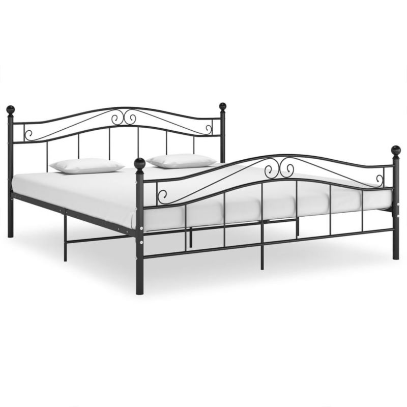 Łóżko metalowe WaszeMeble 160x200 cm czarna WM-325000 1 szt.