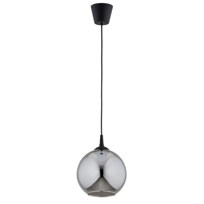 Lampa wisząca Alfa Fart czarna-dymiona wym: 85 x 20 x 20 cm 1xE27 x 15W 1 szt.