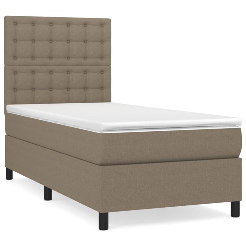 Łóżko kontynentalne WaszeMeble 80x200 cm Brązowe WM-3142053 1 szt.
