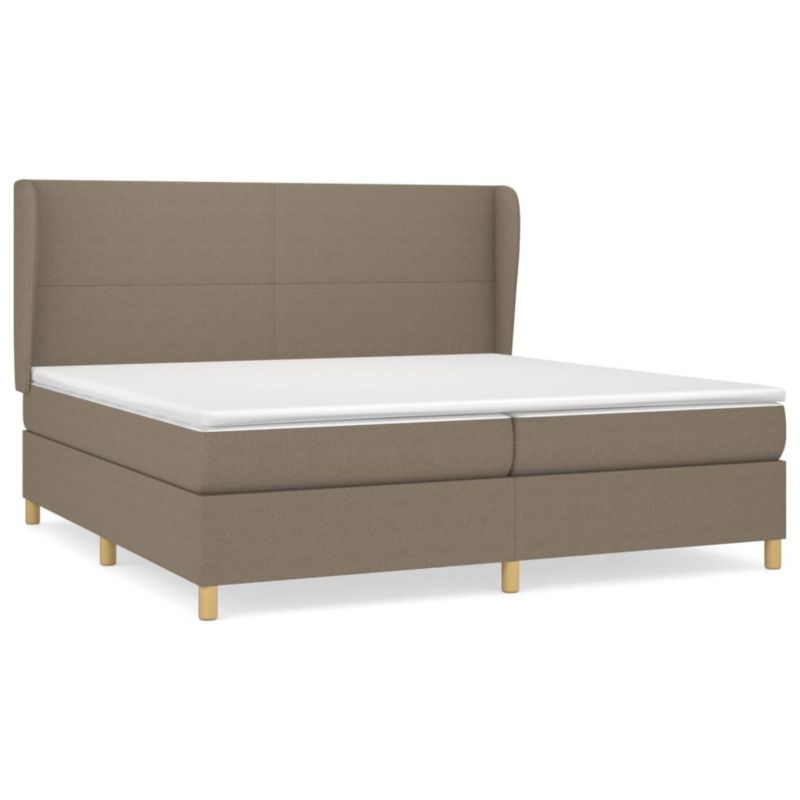 Łóżko kontynentalne WaszeMeble 200x200 Brązowe WM-3128393 1 szt.