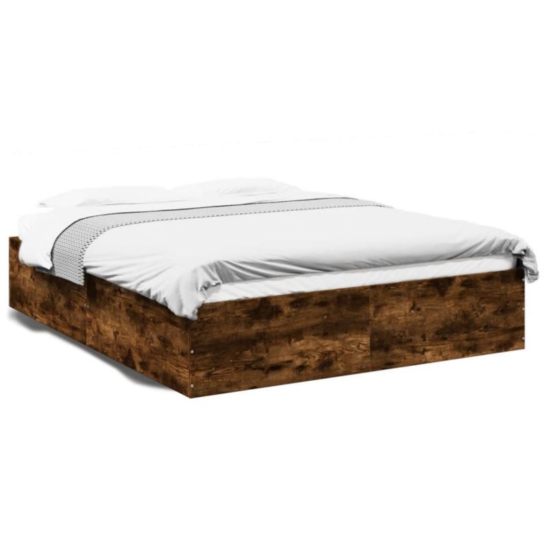 Łóżko drewniane WaszeMeble 150x200 cm brązowe WM-3281011 1 szt.