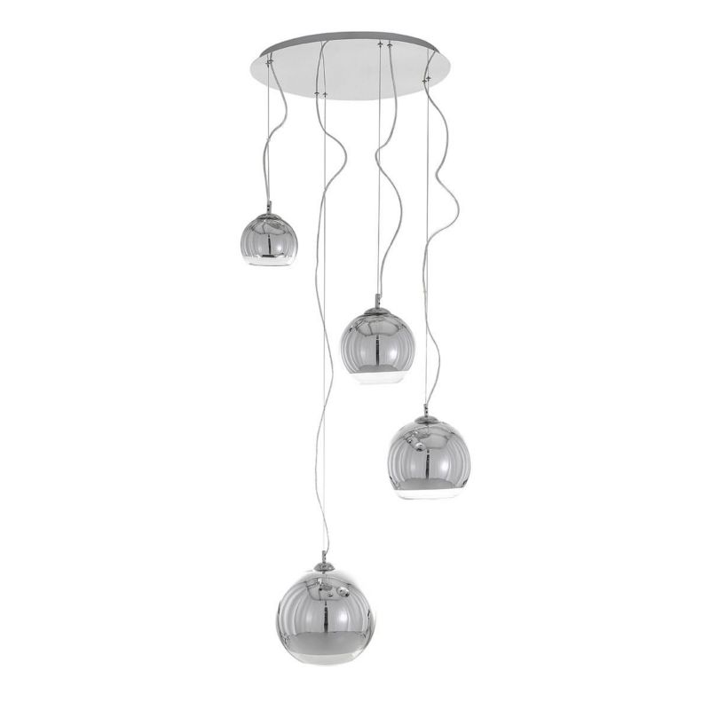 Żyrandol Italux Laurent 1828 chromowany nowoczesny 4xE27 x 40W 1 szt.