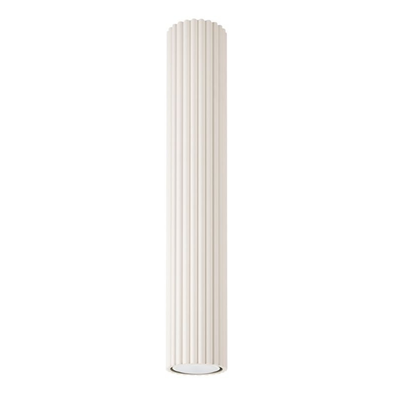 Oprawa sufitowa spot Sollux Lighting Karbon beżowy 1 x GU10 x IP20 wym: 40 x 6,5 x 6,5 cm - 1 szt.