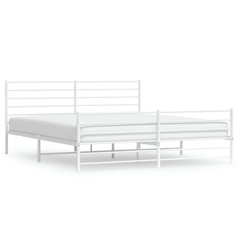 Łóżko metalowe WaszeMeble 183x213 cm biała WM-352391 1 szt.
