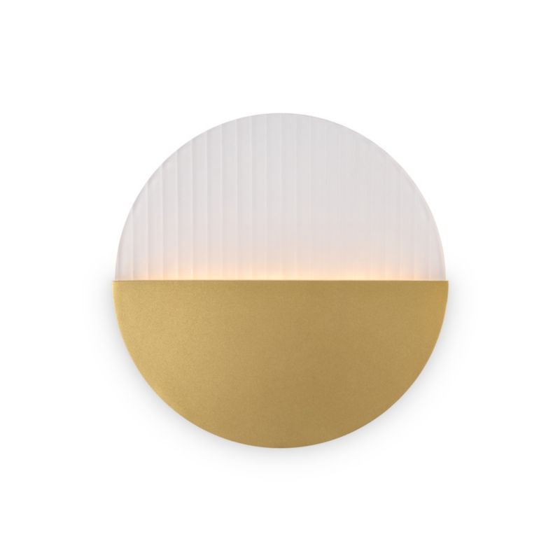 Kinkiet ścienny Maytoni Jupiter złoto-biały LED 6W 3000K 200lm IP20 wym: 30 x 30 x 3 cm - 1 szt.