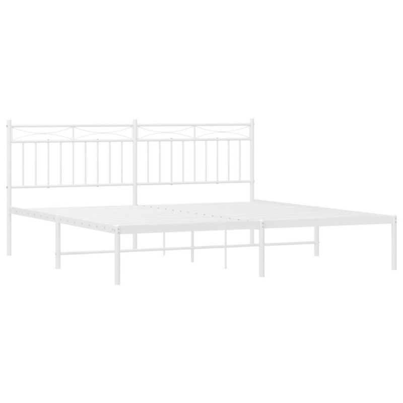 Łóżko metalowe WaszeMeble 183x213 cm biała WM-373745 1 szt.