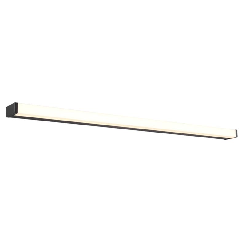 Kinkiet ścienny Trio Fabio czarno-biały do łazienki LED 20W 3000K 2300lm IP44 wym: 3,8 x 120 x 120 cm - 1 szt.