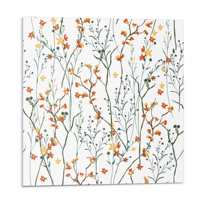 Kafelki samoprzylepne Wallfluent 30x30 cm Wzór florystyczny 9 szt.