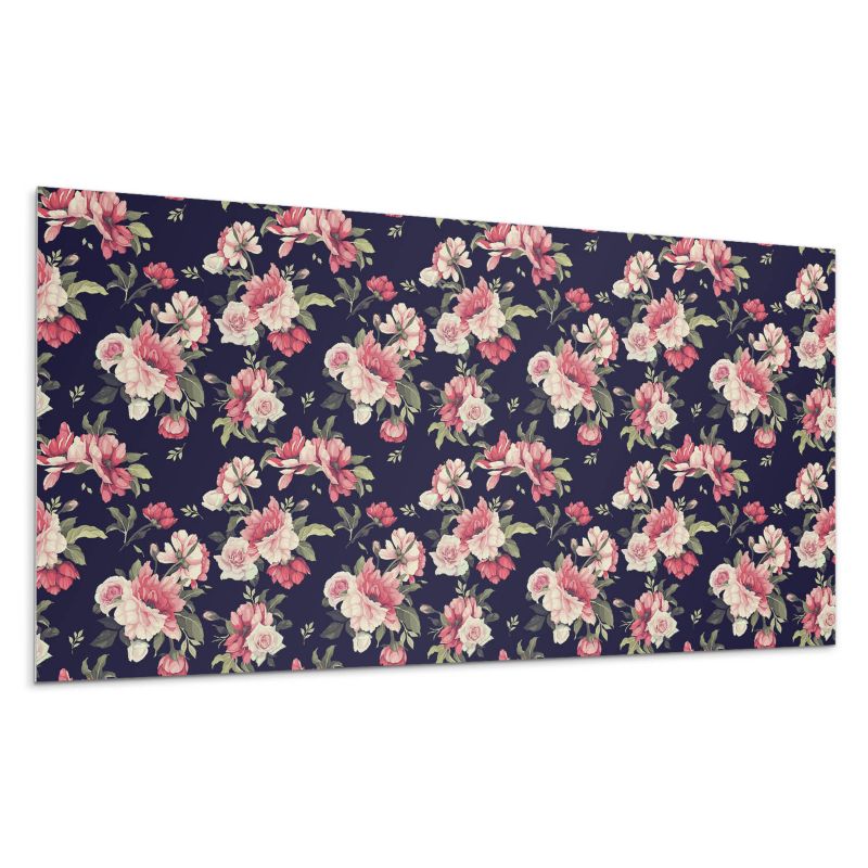 Kafelki samoprzylepne Wallfluent 60x30 cm Florystyczny wzór 6 szt.