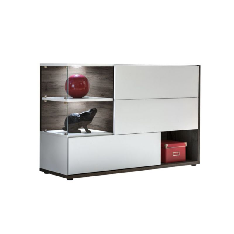 Komoda SILK 120 biały połysk ASM Meble 1 szt.