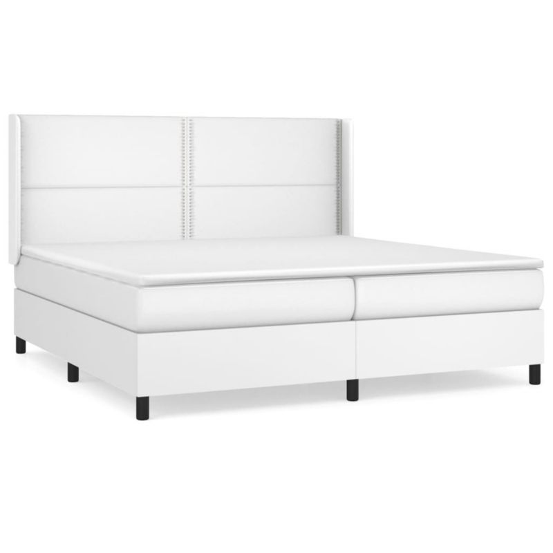 Łóżko kontynentalne WaszeMeble 200x200 cm białe WM-3132460 1 szt.