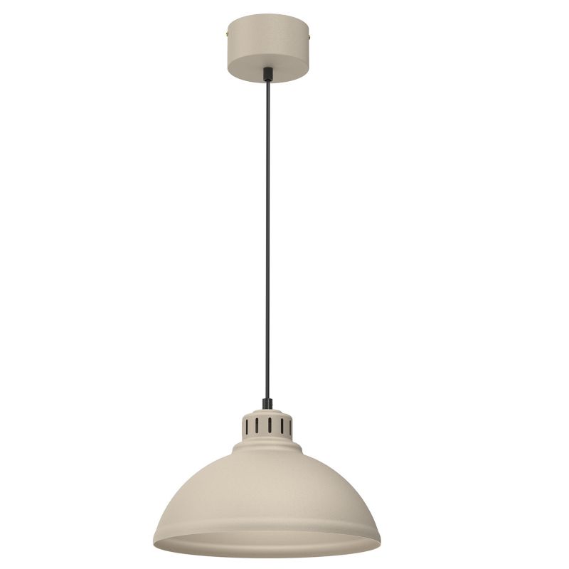 Lampa wisząca Luminex Sven kremowo-czarna wym: 115 x 30 x 30 cm 1xE27 x 15W 1 szt.