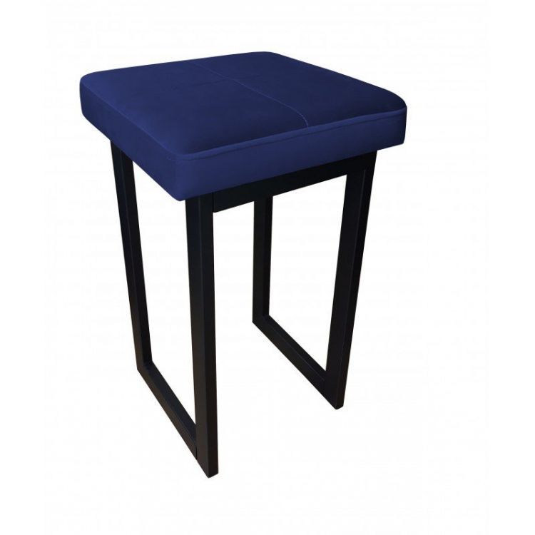 Taboret MAESTRO LOW MG VELVET granatowy ATOS 1 szt.