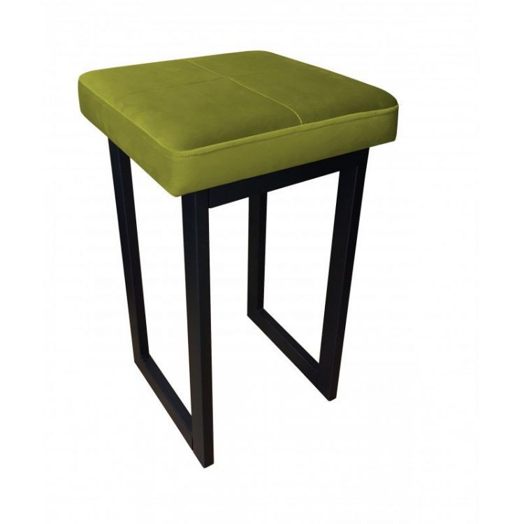 Taboret MAESTRO LOW BL VELVET oliwkowy ATOS 1 szt.