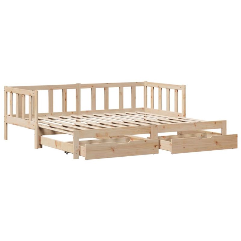 Łóżko dzienne WaszeMeble 90x200 cm brązowe WM-3302189 1 szt.