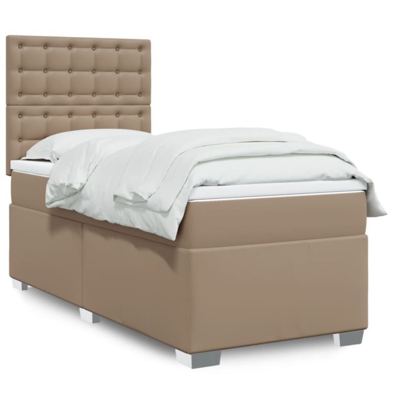 Łóżko kontynentalne WaszeMeble 80x200 cm Brązowe WM-3290699 1 szt.
