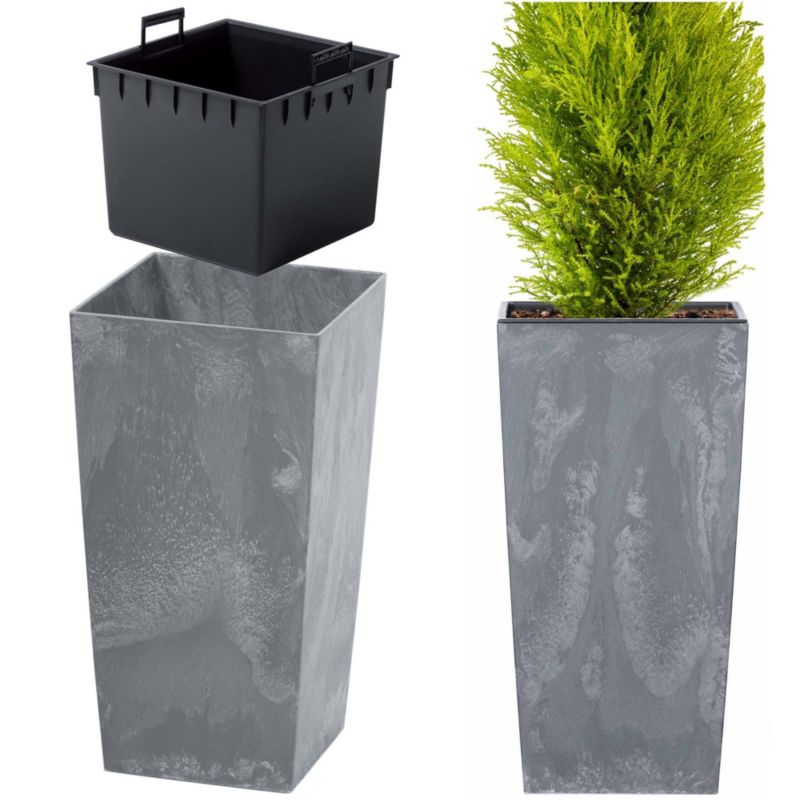 Donica Ogrodowa EDANTI 50 cm duża efekt beton 1 szt.